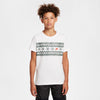 Boys' Nike Youth Christmas Sweater T-Shirt - 100 - WHITE