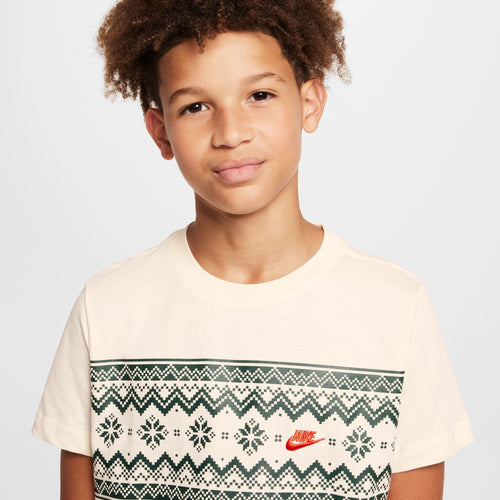 Boys' Nike Youth Christmas Sweater T-Shirt - 113 COCO