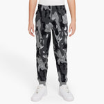 Boys' Nike Youth Club Fleece Camo Cargo Pants - 084 - GREY