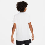 Boys' Nike Youth Dri-FIT Pro T-Shirt - 100 - WHITE