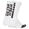 Boys' Nike Youth Elite Crew 3-Pack Sock - 100 - WHITE