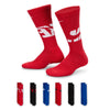 Boys' Nike Youth Everday Cushion Crew 6-Pack Socks - 957 R/BL