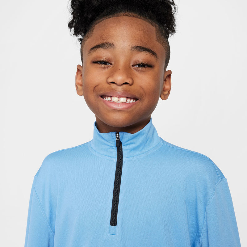 Boys' Nike Youth Multi 1/4 Zip - 489 - BLUE BEYOND