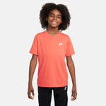 Boys' Nike Youth NSW T-Shirt - 643 - LIGHT WILD MANGO