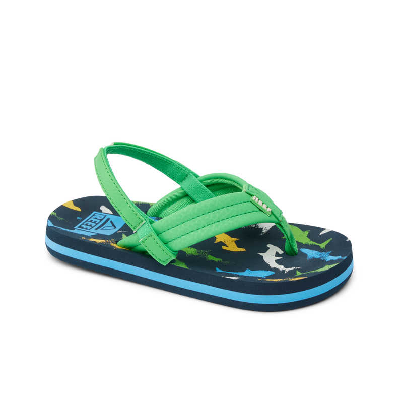 Boys' Reef Toddler Little Ahi Sandal - SHARK