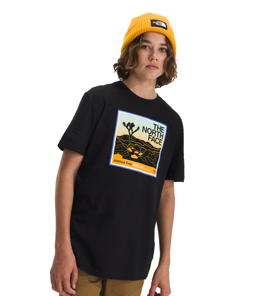 Boys' The North Face Youth Graphic T-Shirt - 0BW BLK