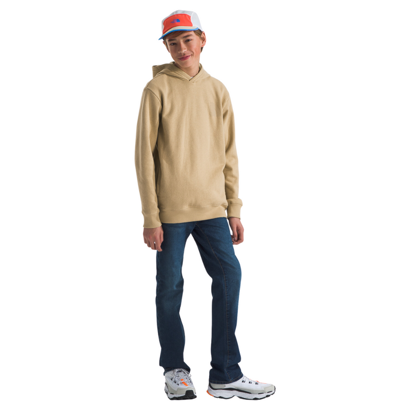 Boys' The North Face Youth Jumbo Camp Hoodie - LK5 KHAK