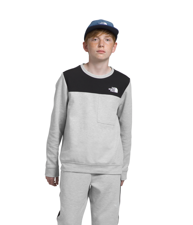 Boys' The North Face Youth/Teen Tech Crew - DYX - GREY