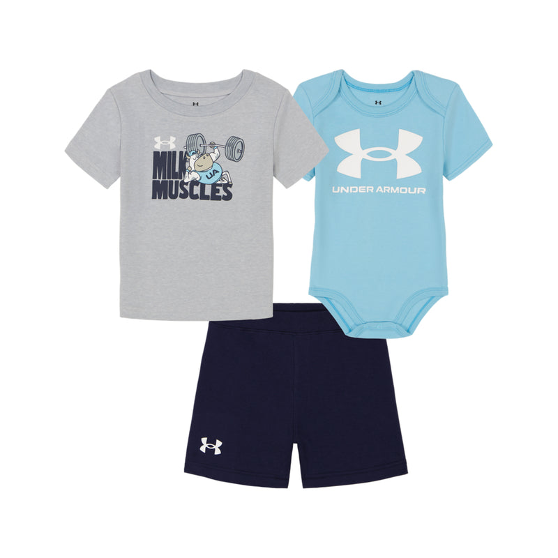 Boys' Under Armour Infant Milk Muscles 3-Piece Set - 413