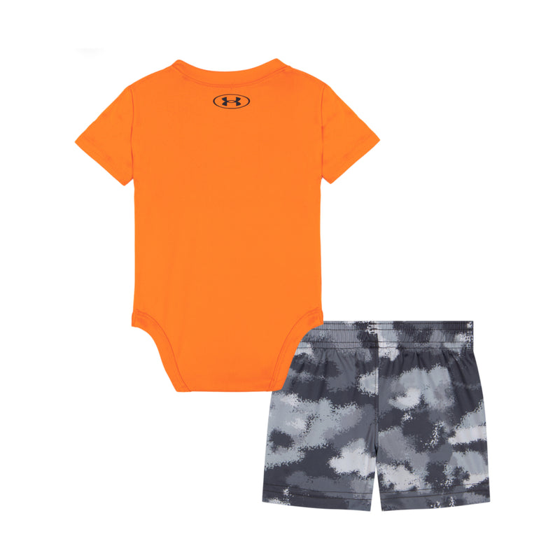 Boys' Under Armour Infant Printed 2-Piece Short Set - 814 ORNG