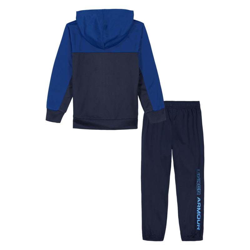 Boys' Under Armour Kids Color Block Fullzip Set - 413 BLUE