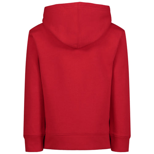 Boys' Under Armour Kids Rival Print Fill Hoodie - 621 RED