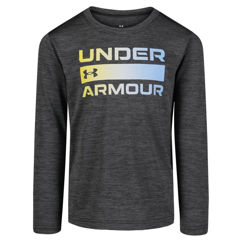 Boys' Under Armour Kids Tech Twist Core Longsleeve - 001 - BLACK