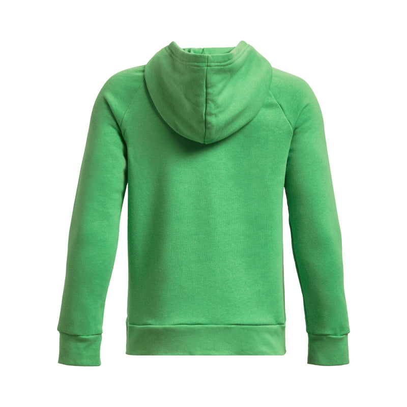 Boys' Under Armour Rival Fleece Big Logo Hoodie - 316 - GREEN