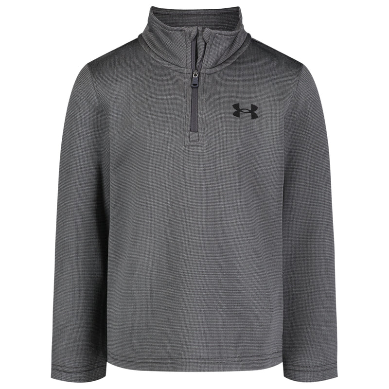 Boys' Under Armour Toddler Sweater Fleece 1/4 Zip - 021 - GREY