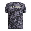 Boys' Under Armour Youth All-Over Print Camo T-Shirt - 024 - GREY