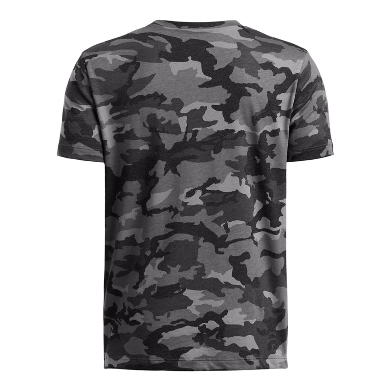 Boys' Under Armour Youth All-Over Print Camo T-Shirt - 024 - GREY