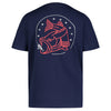 Boys' Under Armour Youth Americana Bass T-Shirt - 413 NAVY