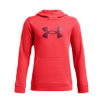 Boys' Under Armour Youth Armour Fleece Big Logo Hoodie - 713