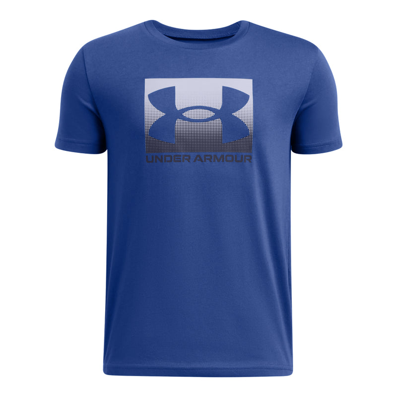 Boys' Under Armour Youth Boxed Sports T-Shirt - 432 BLUE