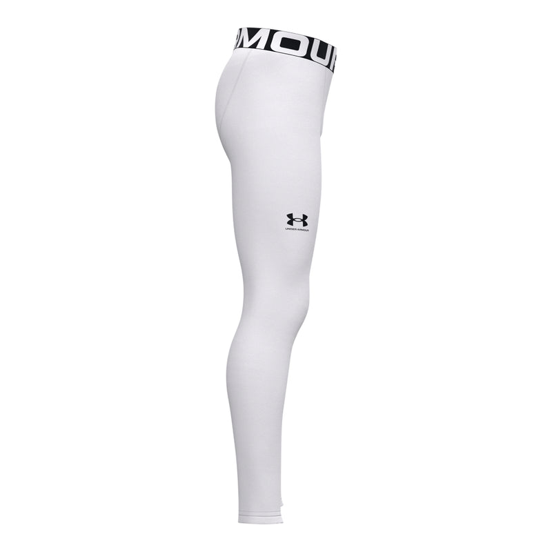 Boys' Under Armour Youth ColdGear Armour Legging - 100 - WHITE