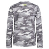 Boys' Under Armour Youth Dissolve Camo UPF Longsleeve - 051 - GREY