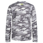 Boys' Under Armour Youth Dissolve Camo UPF Longsleeve - 051 - GREY