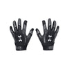 Boys' Under Armour Youth F9 Nitro Football Gloves - 001 - BLACK