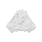 Boys' Under Armour Youth F9 Nitro Football Gloves - 100 - WHITE/BLACK