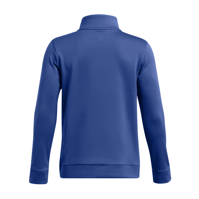 Boys' Under Armour Youth Fleece 1/4 Zip - 432 - TECH BLUE