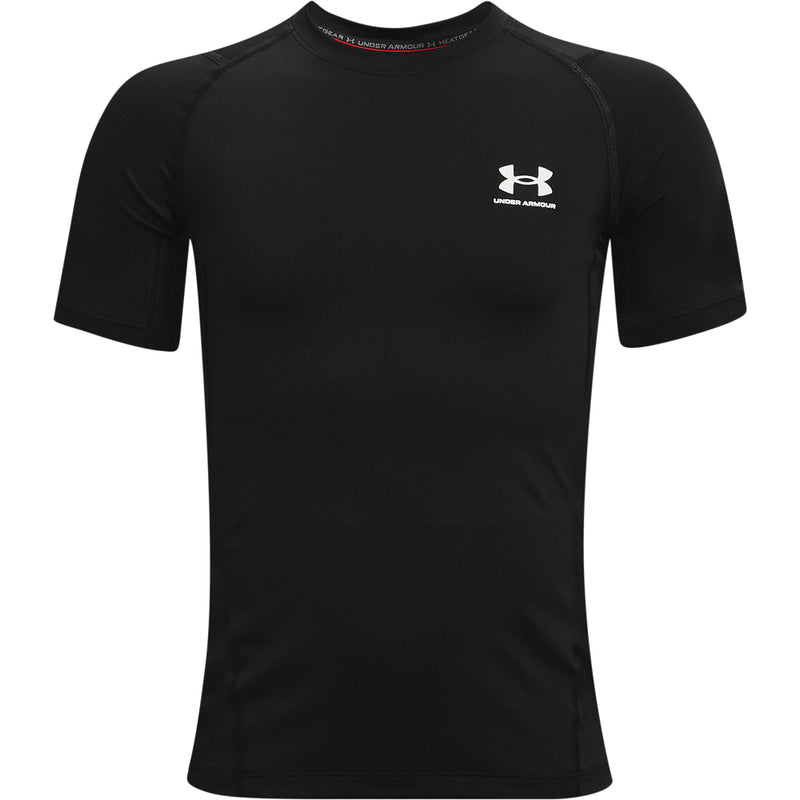 Boys' Under Armour Youth Heatgear Armour T-Shirt - 001 - BLACK