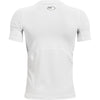 Boys' Under Armour Youth Heatgear Armour T-Shirt - 100 - WHITE