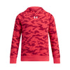 Boys' Under Armour Youth Rival Fleece Print Hoodie - 989 RED