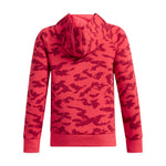 Boys' Under Armour Youth Rival Fleece Print Hoodie - 989 RED