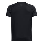 Boys' Under Armour Youth Tech Hybrid Print T-Shirt - 003 - BLACK