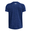 Boys' Under Armour Youth Textured Tech T-Shirt - 432 BLUE