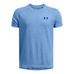 Boys' Under Armour Youth Textured Tech T-Shirt - 465 HBLU