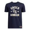 Boys' Under Armour Youth Varsity Logo T-Shirt - 410 - NAVY