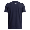 Boys' Under Armour Youth Varsity Logo T-Shirt - 410 - NAVY