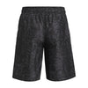 Boys' Under Armour Youth Woven Printed Short - 004 - BLACK