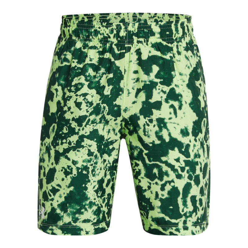 Boys' Under Armour Youth Woven Printed Short - 304 GRN