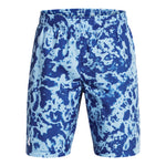 Boys' Under Armour Youth Woven Printed Short - 432 BLUE