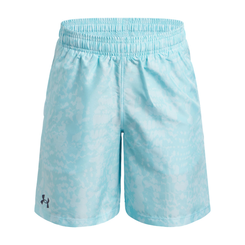 Boys' Under Armour Youth Woven Printed Short - 494 STRE