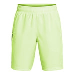 Boys' Under Armour Youth Woven Wordmark Short - 304 GRN