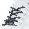 Caterpy Reflective Run No-Tie Shoe Laces 30" - JB-BLACK