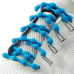 Caterpy Run No-Tie Shoe Laces 30" - TB-BLUE