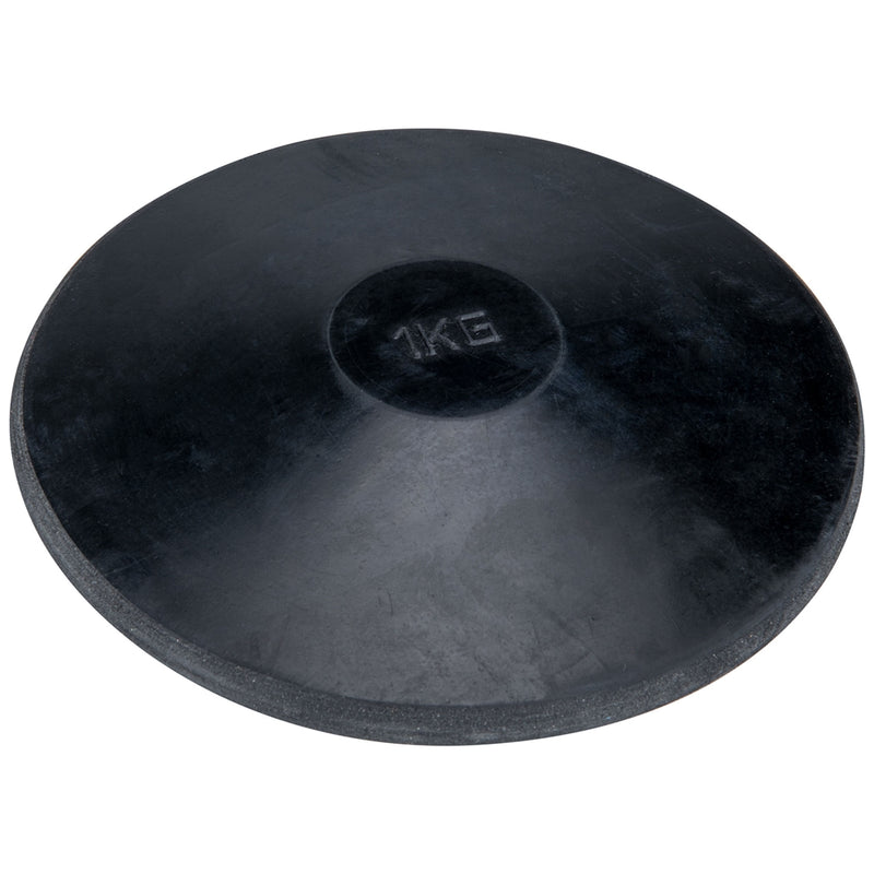 Champro 1 kg Rubber Discus - BLACK