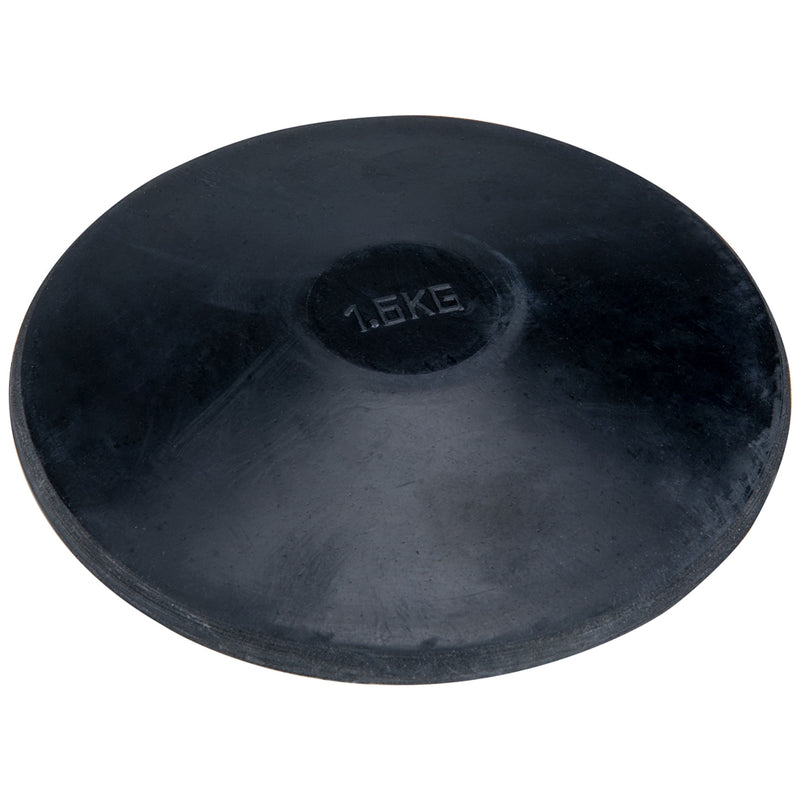 Champro 1.6 kg Rubber Discus - BLACK