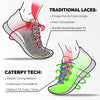 Caterpy Reflective Run No-Tie Shoe Laces 30"