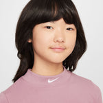 Girl's Nike Youth Sportswear Long Sleeve - 523 PLUM